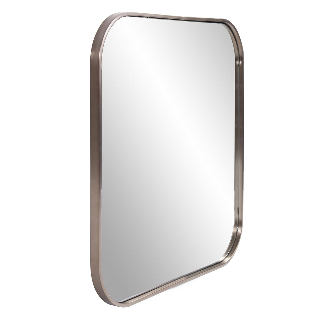 Howard Elliott Collection Copenhagen Square Brass Mirror