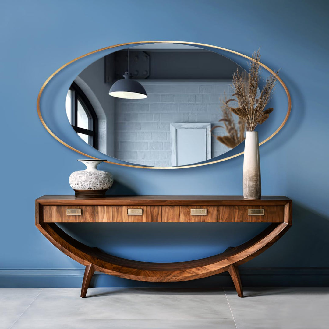 Howard Elliott Collection Nouvel Elliptical Mirror Mirrors Howard Elliott Collection   