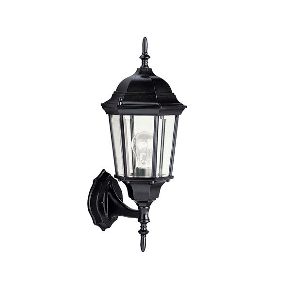 Kichler Madison  Outdoor Wall Outdoor Wall Lights Kichler Black 9.5x22.75 