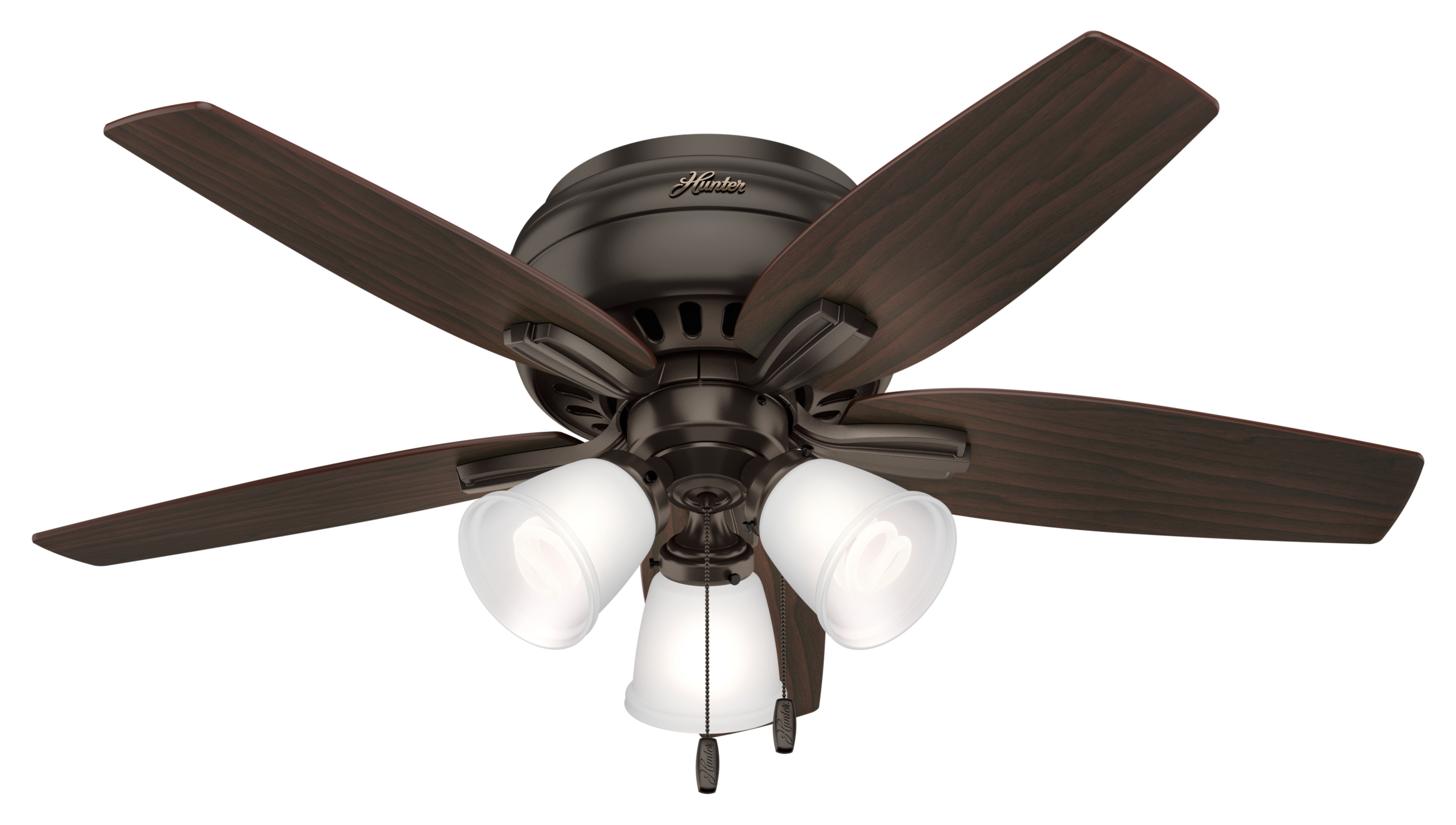 Hunter 42 inch Newsome Ceiling Fan with LED Light Kit and Pull Chain