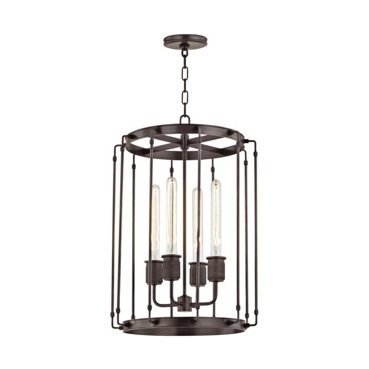 Hudson Valley Lighting Hyde Park Lantern Pendants Hudson Valley Lighting Old Bronze  