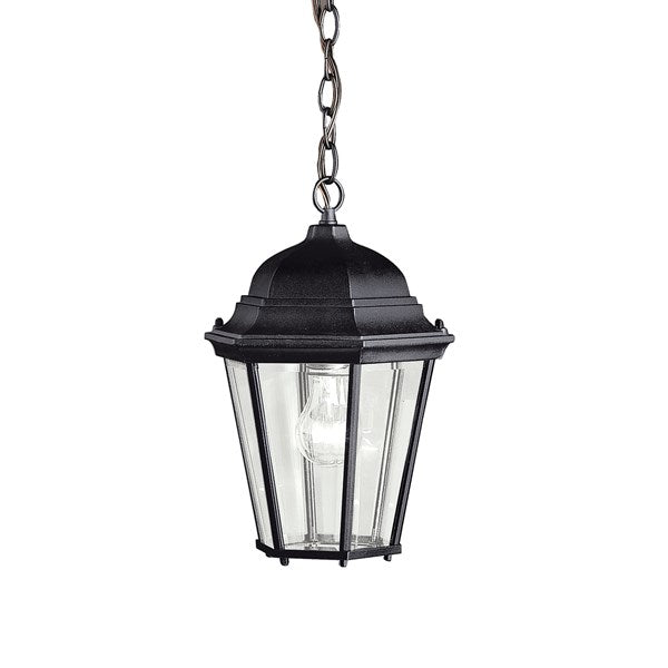 Kichler Madison  Outdoor Hanging Pendant Outdoor Light Fixture l Hanging Kichler Black 9.25x13.5 