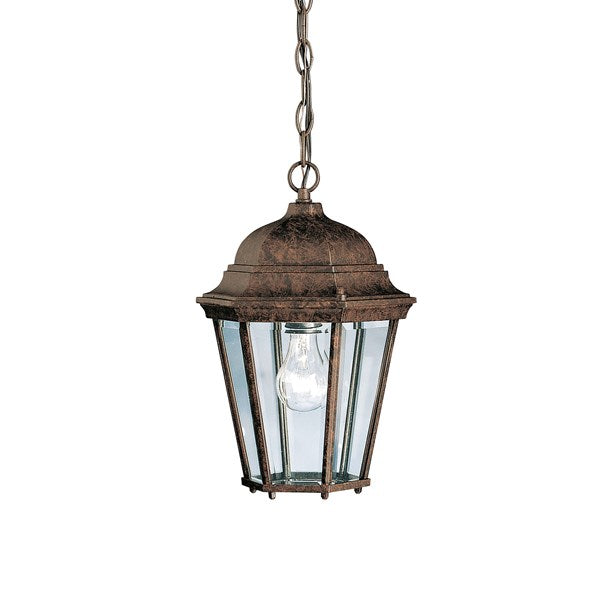 Kichler Madison  Outdoor Hanging Pendant Outdoor Hanging Lights Kichler Tannery Bronze 9.25x13.5 