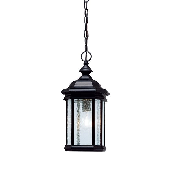 Kichler Kirkwood  Outdoor Hanging Pendant Outdoor Light Fixture l Hanging Kichler Black 8.5x18 