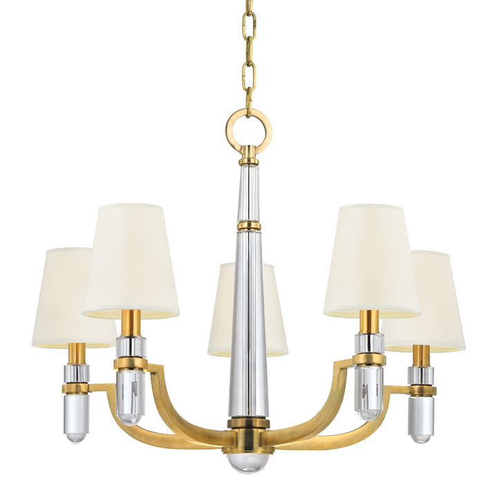 Hudson Valley Lighting Dayton Chandelier Chandeliers Hudson Valley Lighting Aged Brass  