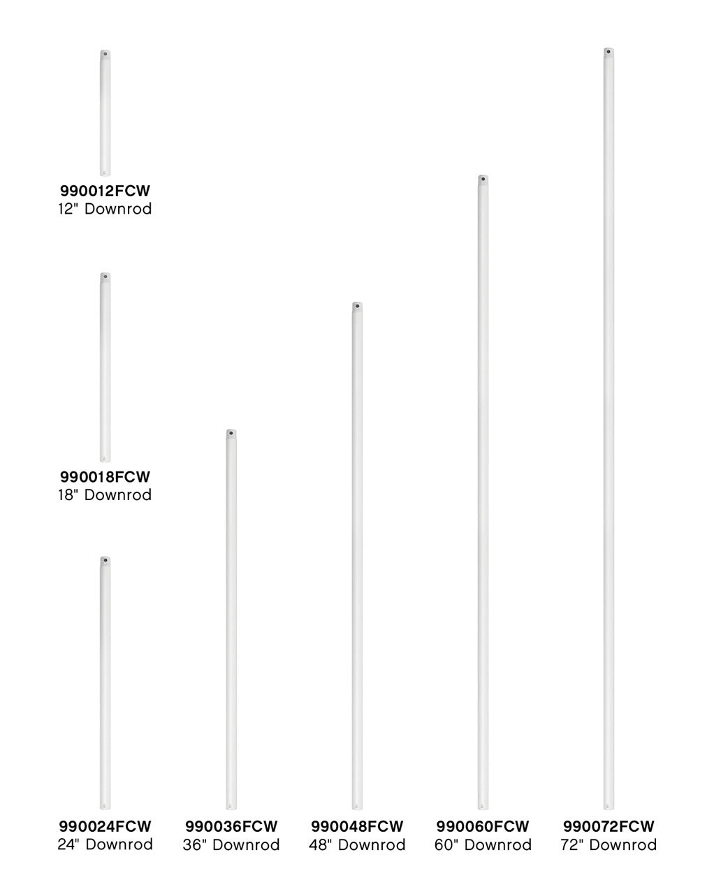 Hinkley 18" Downrod