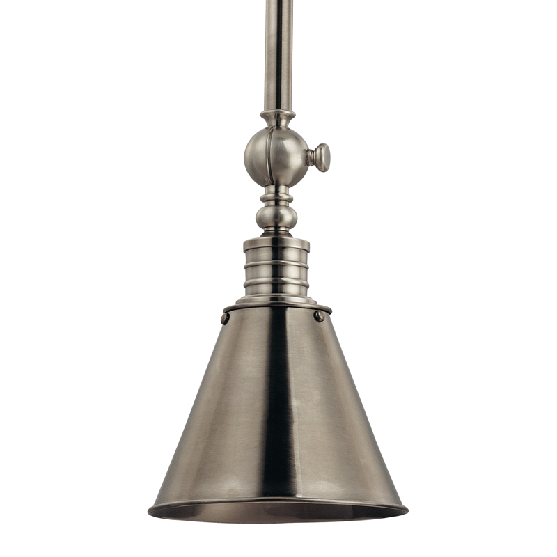 Hudson Valley Lighting Darien Pendant Pendant Hudson Valley Lighting Historic Nickel  