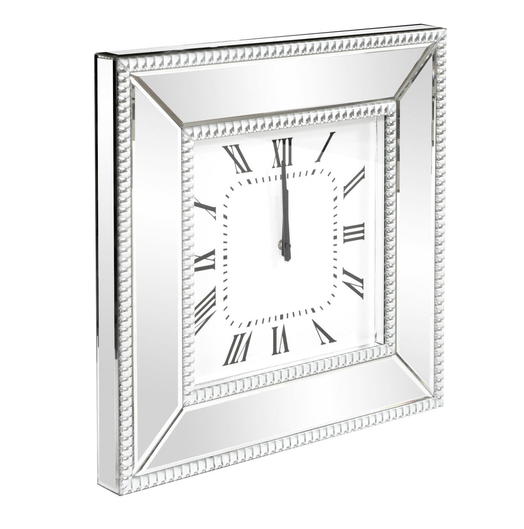 Howard Elliott Collection Mirrored Wall Clock Mirrors Howard Elliott Collection   