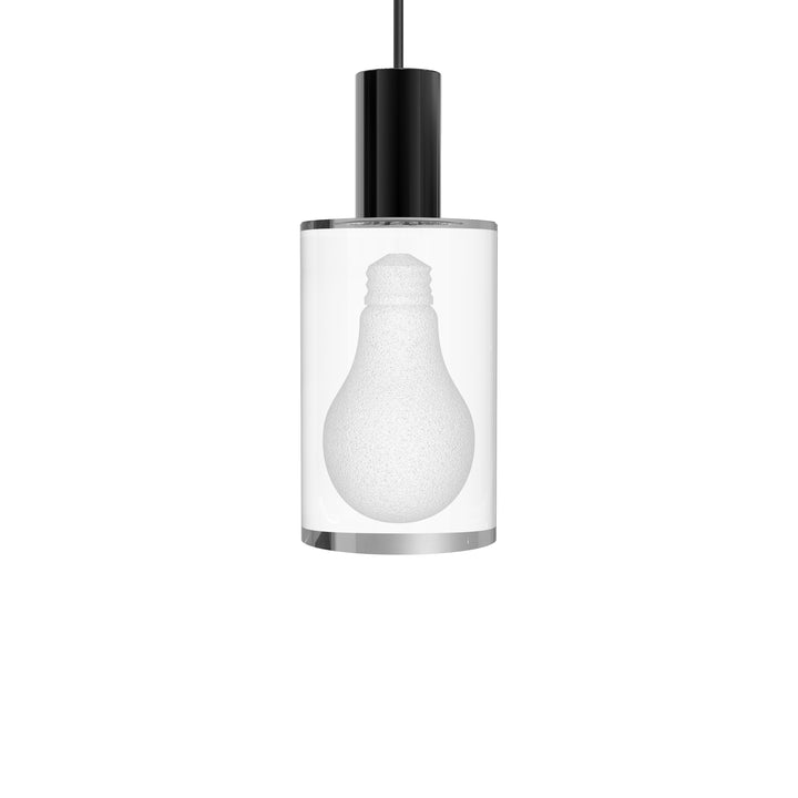 Blackjack Lighting A-Lamp Pendant Pendants Blackjack Lighting 4" Black 