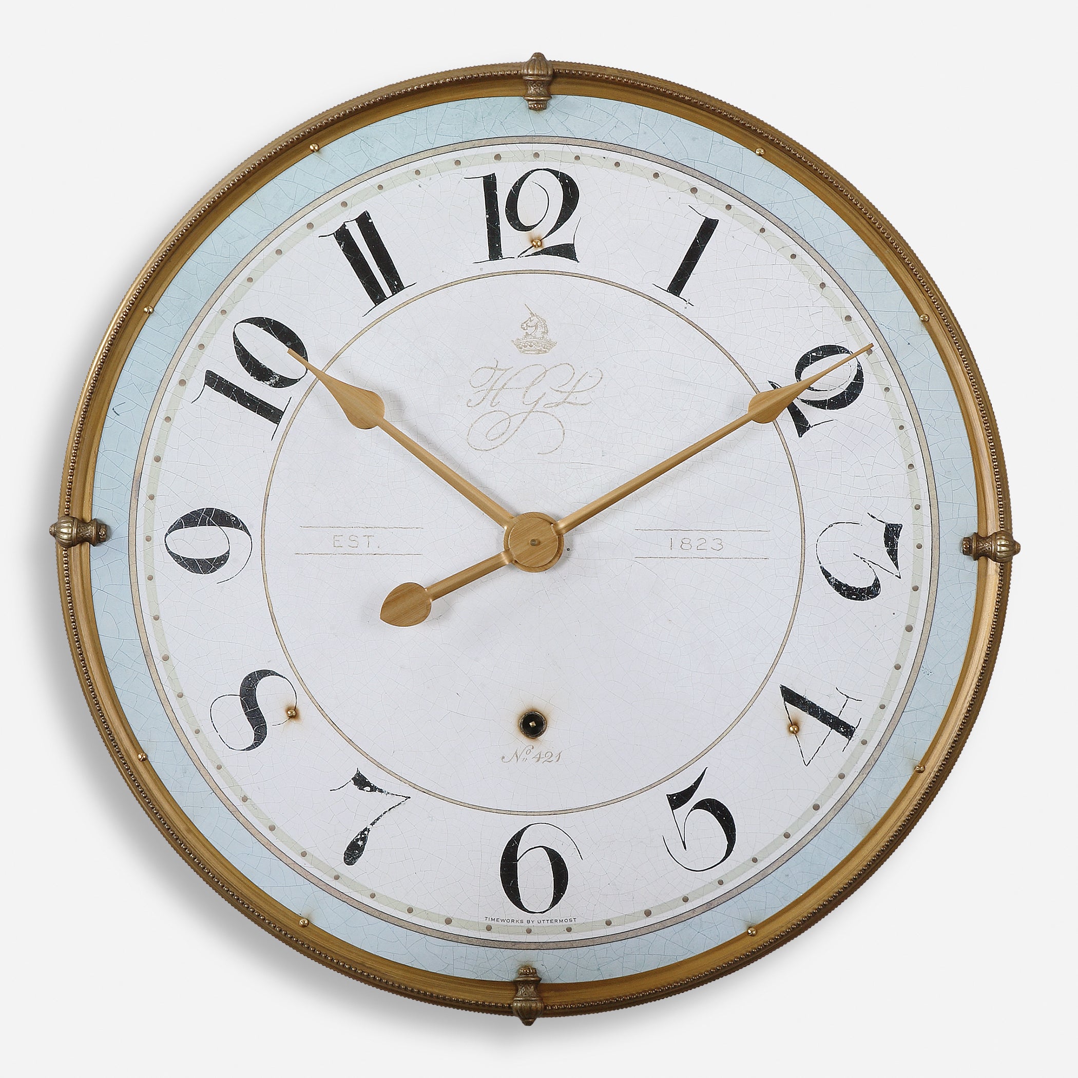 Uttermost Torriana Wall Clock Décor/Home Accent Uttermost   