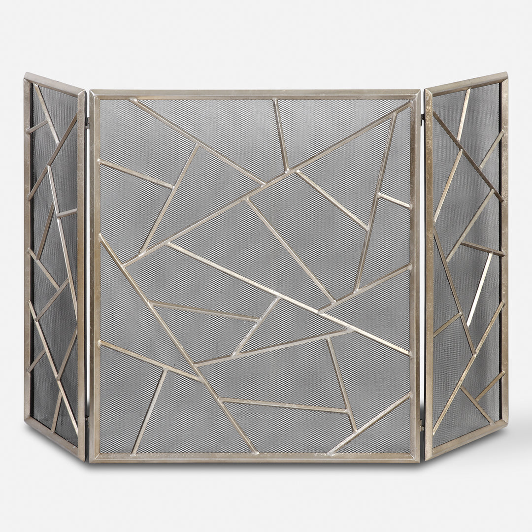 Uttermost Armino Modern Fireplace Screen Decorative Accents Uttermost   