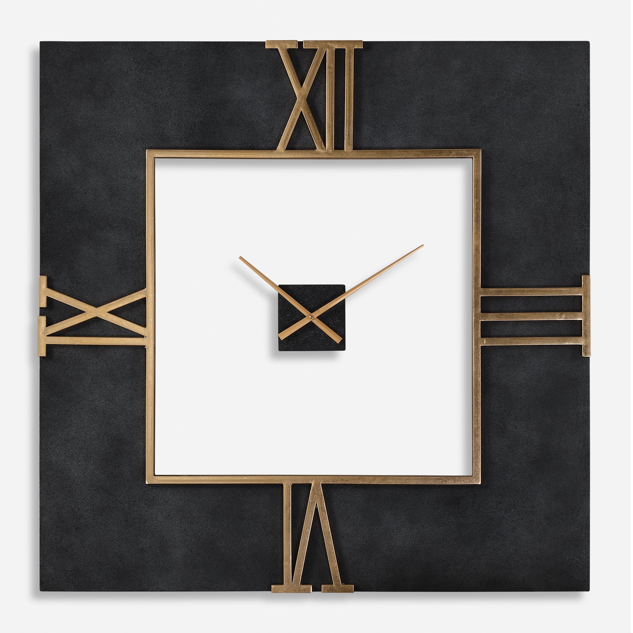 Uttermost Mudita Concrete Square Wall Clock