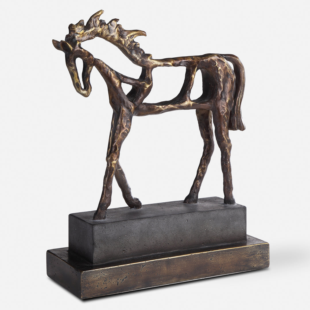 Uttermost Titan Horse Figurines & Sculptures Sculpture Uttermost   