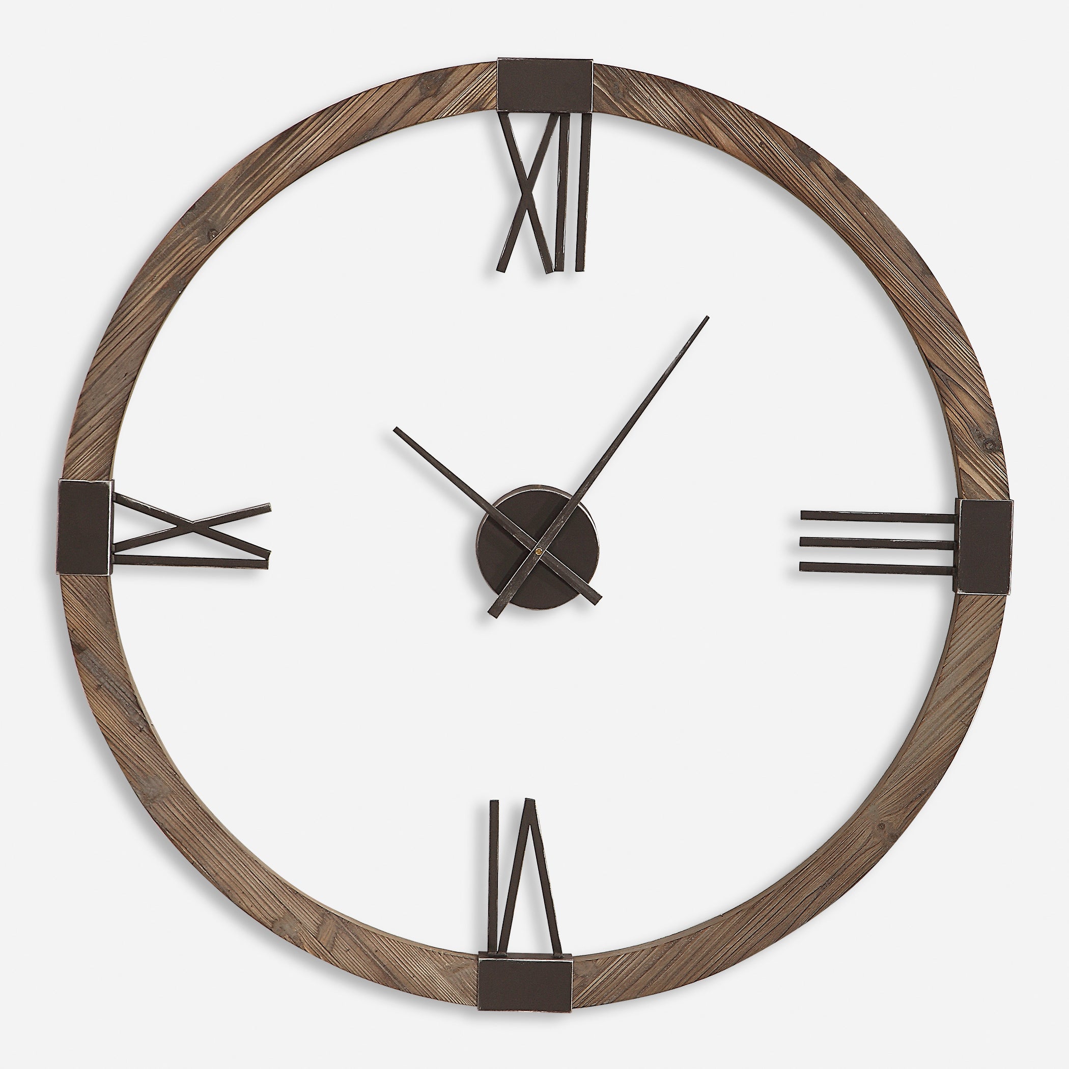 Uttermost Marcelo Modern Wall Clock Modern Wall Clock Uttermost   