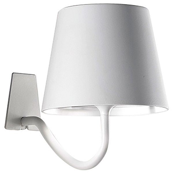 Zafferano America Poldina Wall Magnetic Lamp Wall Light Fixtures Zafferano America White  