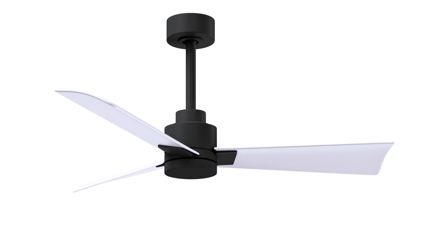 Matthews Fan Company Alessandra - 72" Ceiling Fan Matthews Fan Company Matte Black Matte White No