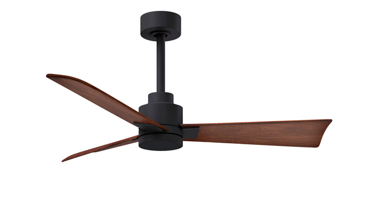 Matthews Fan Company Alessandra - 42" Indoor Ceiling Fans Matthews Fan Company Matte Black Walnut No