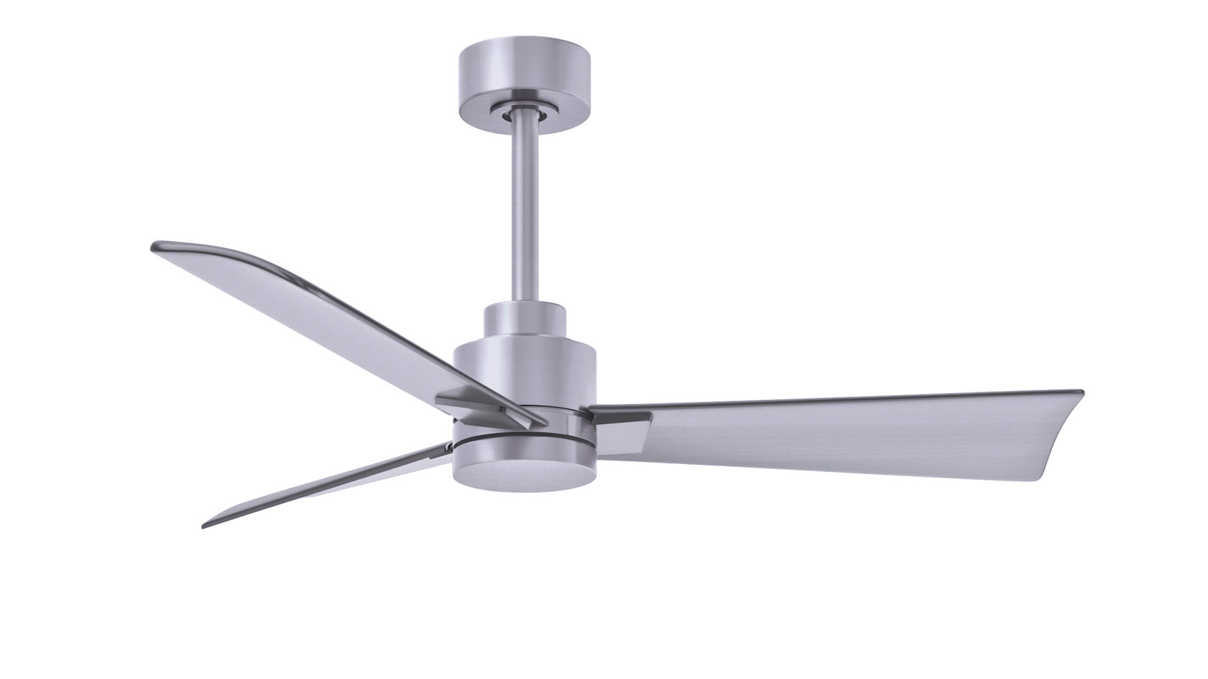 Matthews Fan Company Alessandra - 72" Ceiling Fan Matthews Fan Company Brushed Nickel Brushed Nickel No