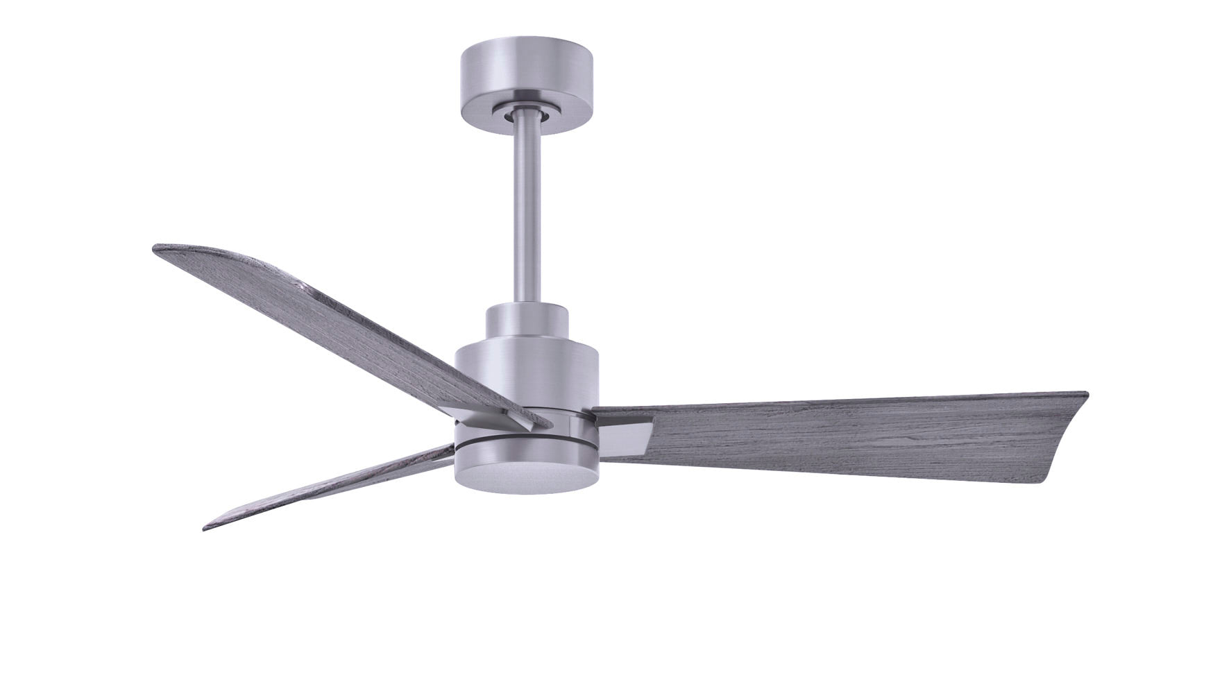 Matthews Fan Company Alessandra - 72" Ceiling Fan Matthews Fan Company Brushed Nickel Barn Wood No