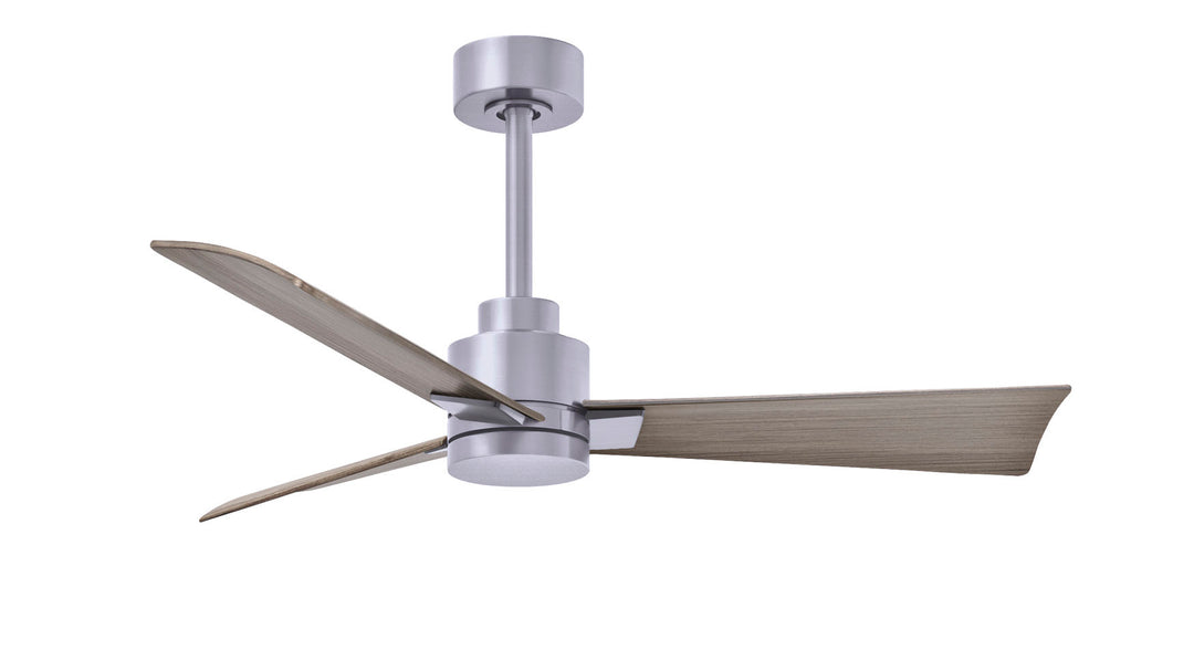 Matthews Fan Company Alessandra - 42" Indoor Ceiling Fans Matthews Fan Company Brushed Nickel Gray Ash No