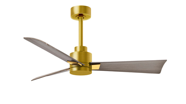 Matthews Fan Company Alessandra - 42" Indoor Ceiling Fans Matthews Fan Company Brushed Brass Gray Ash No