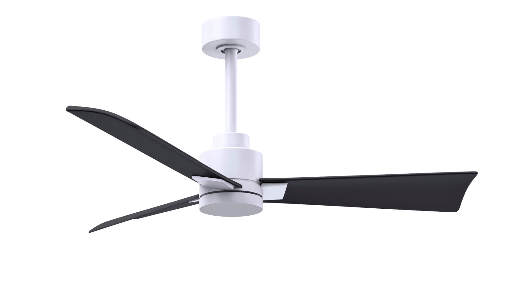 Matthews Fan Company Alessandra - 72" Ceiling Fan Matthews Fan Company Matte White Matte Black No