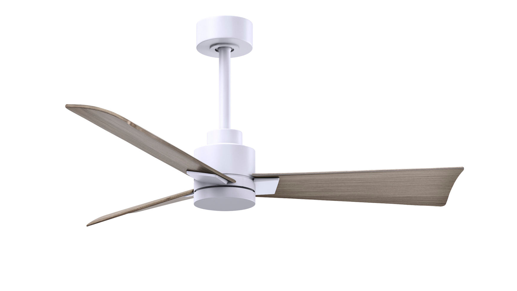 Matthews Fan Company Alessandra - 72" Ceiling Fan Matthews Fan Company Matte White Gray Ash No