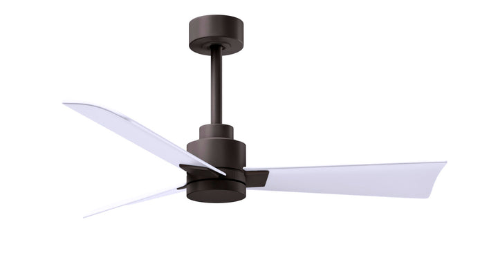 Matthews Fan Company Alessandra - 42" Indoor Ceiling Fans Matthews Fan Company Textured Bronze Matte White No