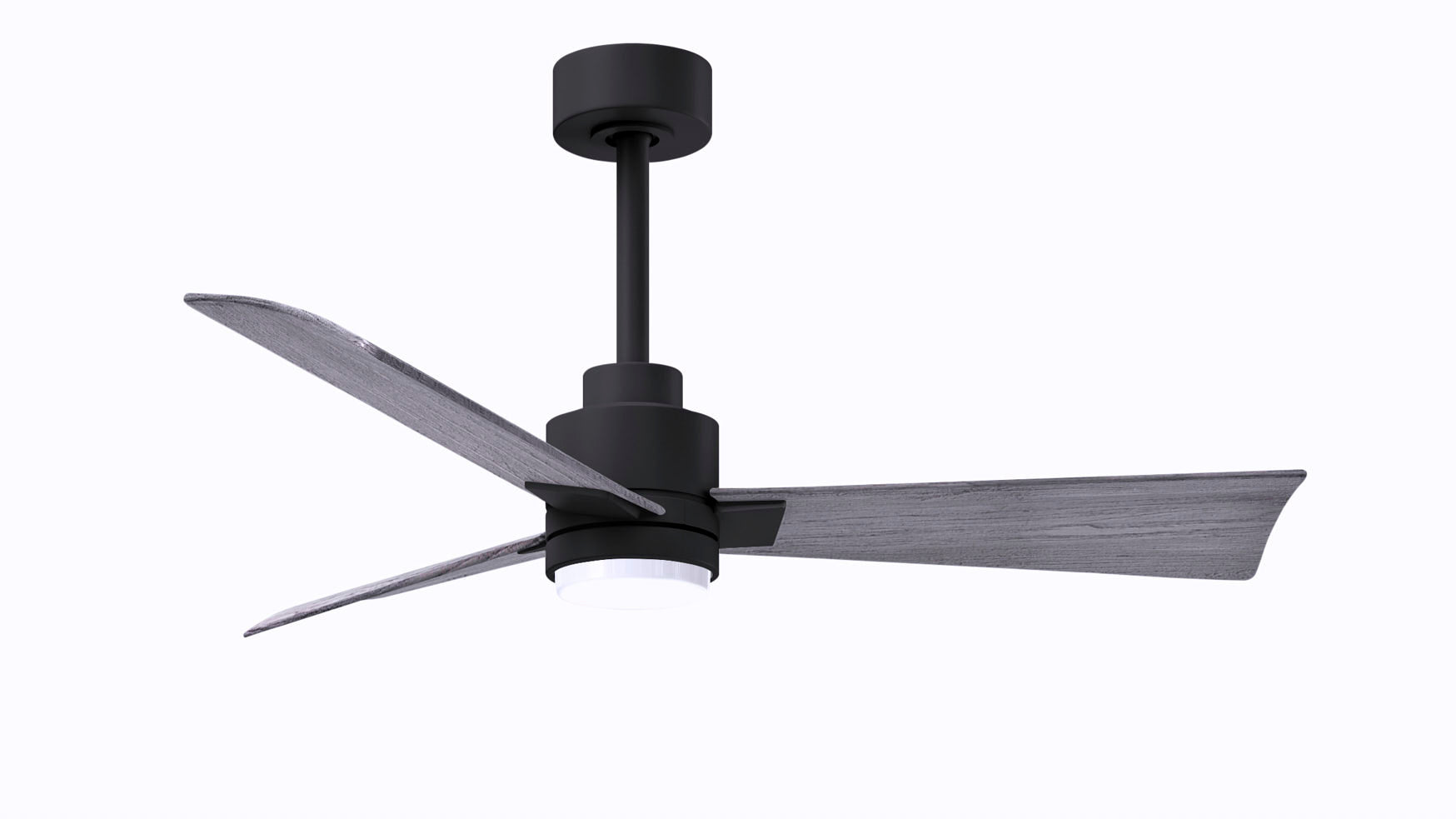 Matthews Fan Company Alessandra - 56" Ceiling Fan Matthews Fan Company Matte Black Barn Wood Yes