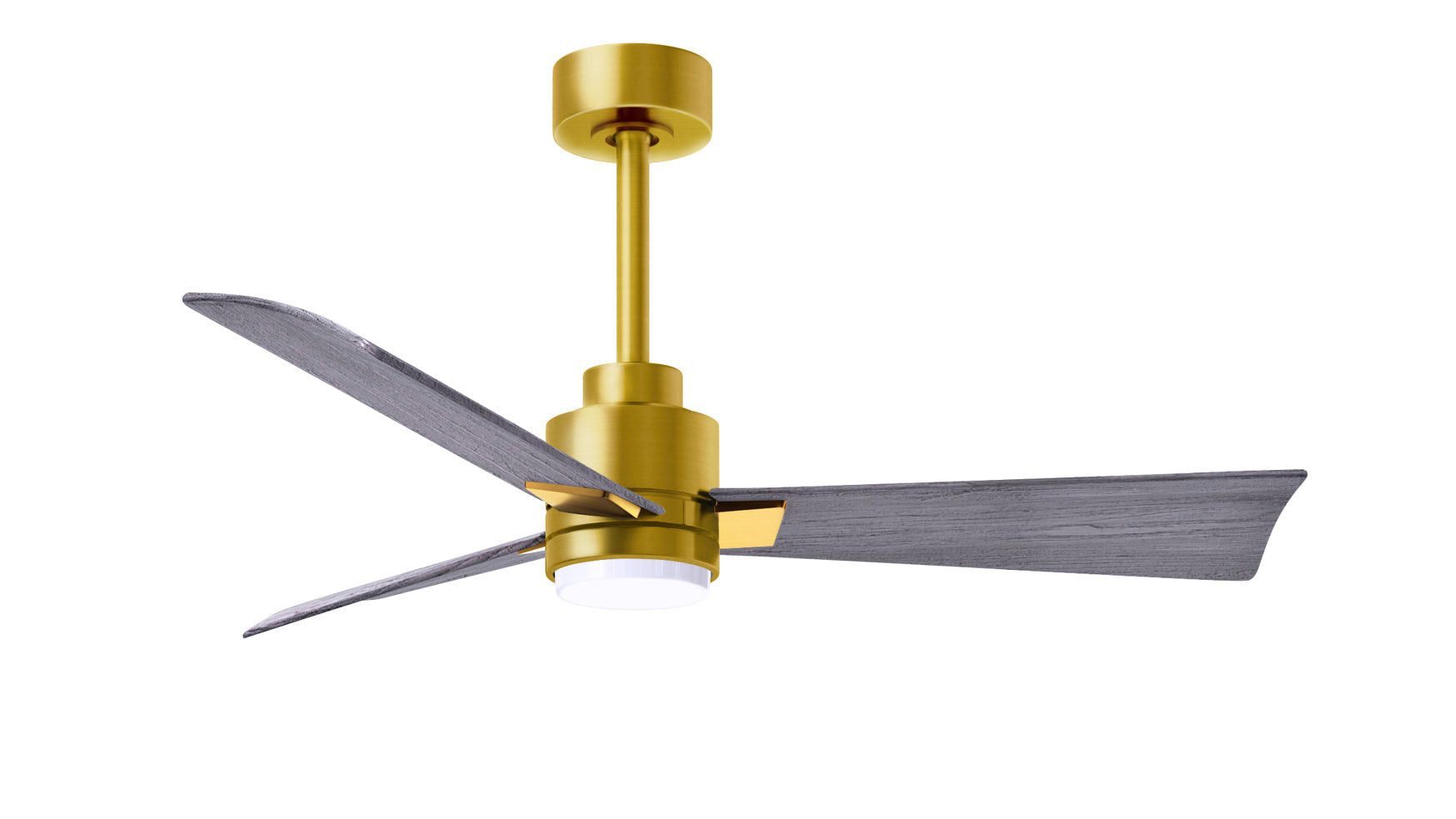 Matthews Fan Company Alessandra - 72" Ceiling Fan Matthews Fan Company Brushed Brass Barn Wood Yes