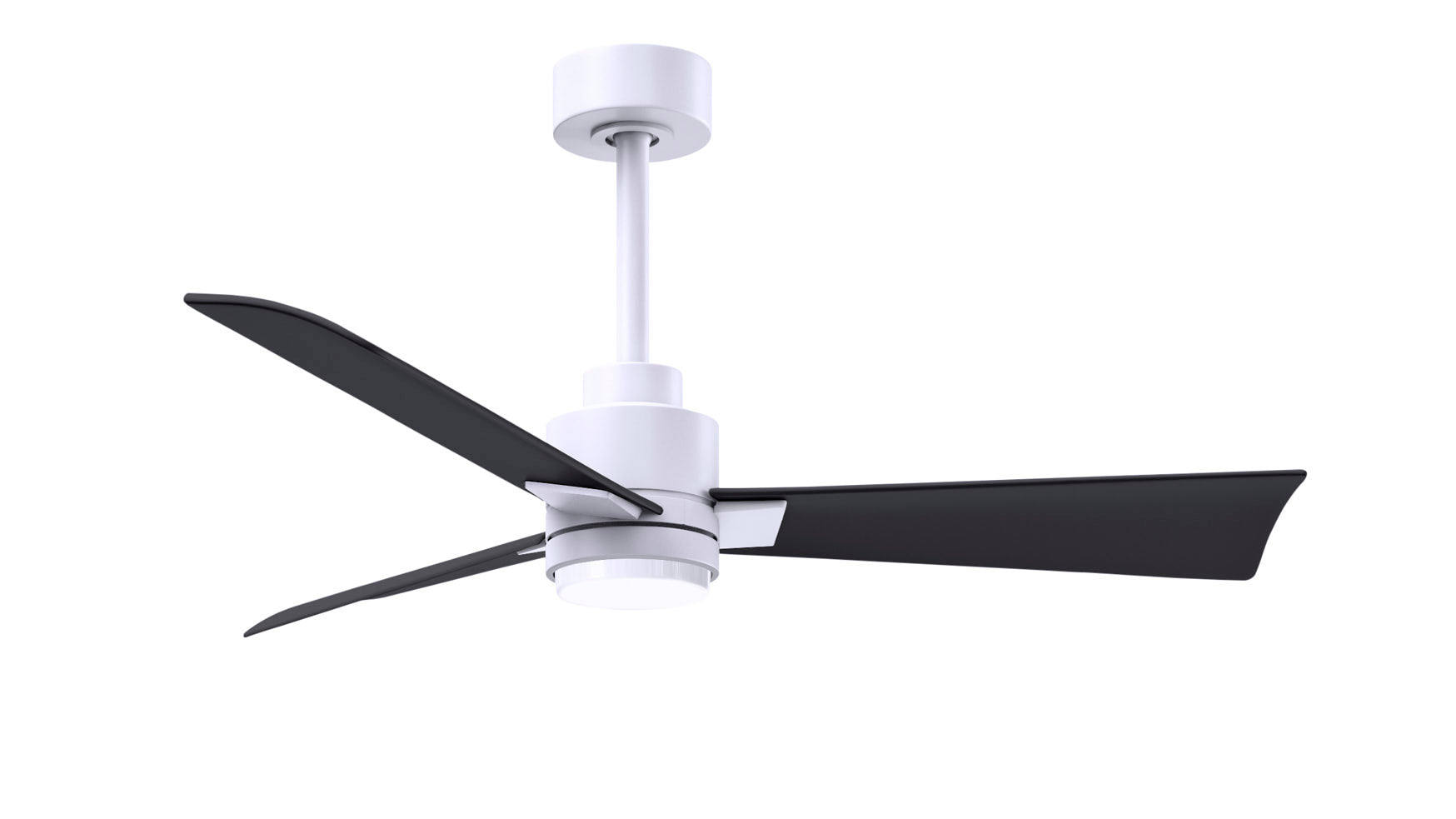 Matthews Fan Company Alessandra - 56" Ceiling Fan Matthews Fan Company Matte White Matte Black Yes