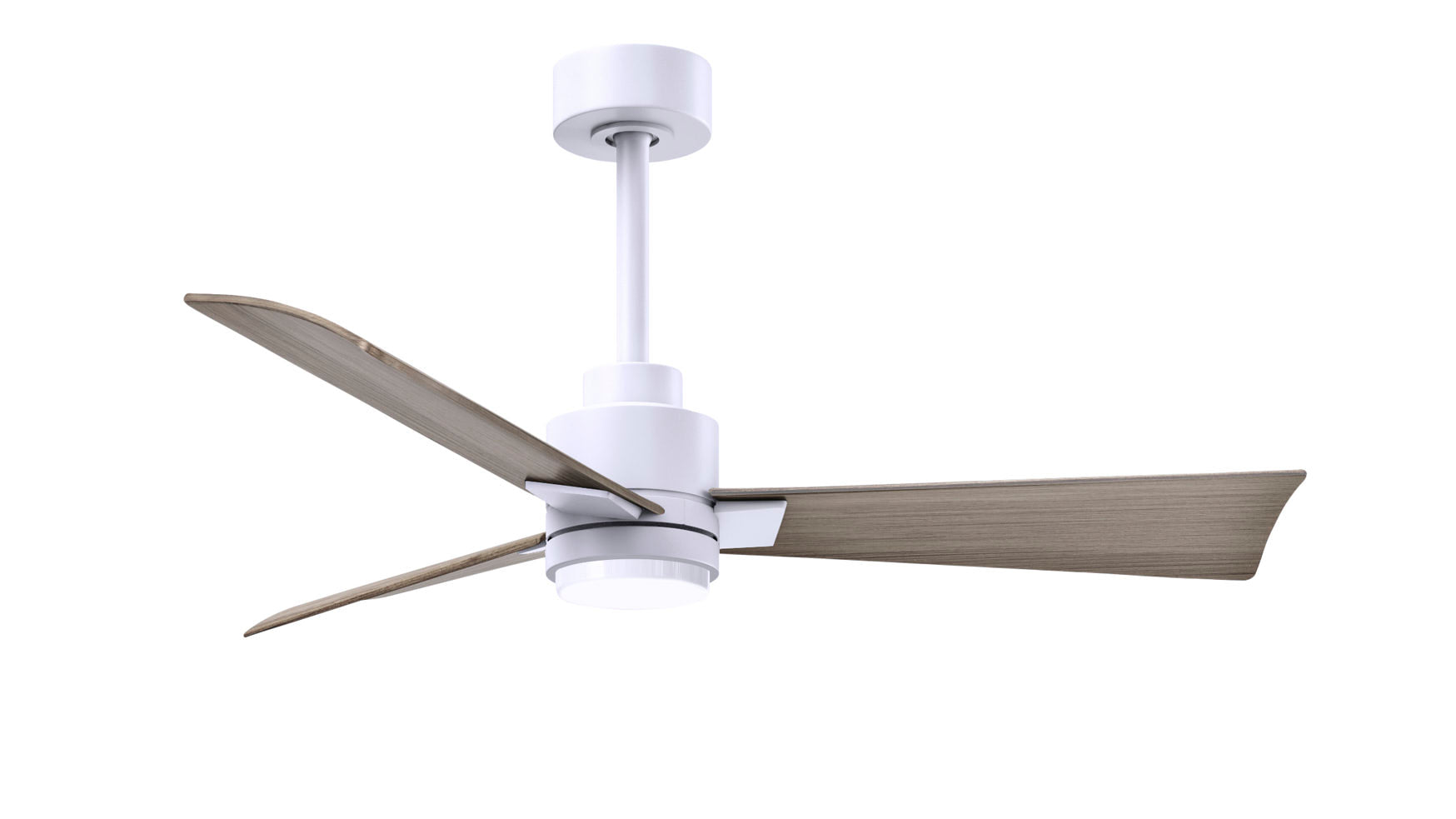 Matthews Fan Company Alessandra - 72" Ceiling Fan Matthews Fan Company Matte White Gray Ash Yes