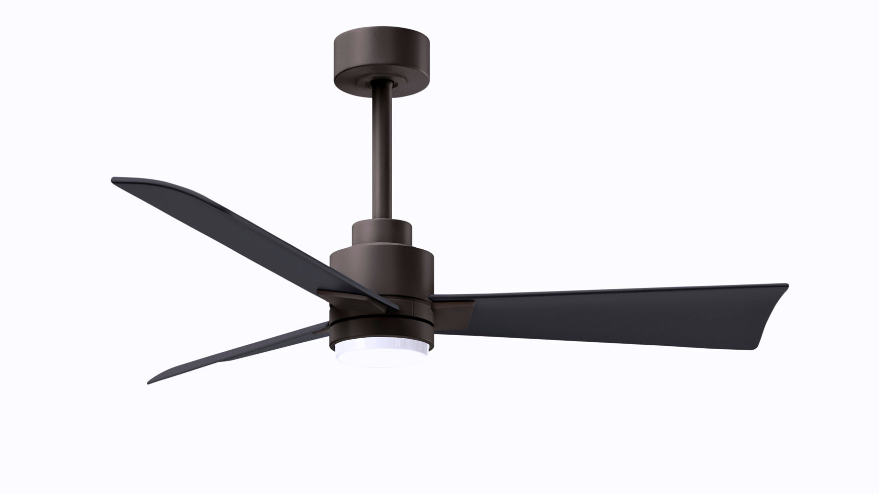 Matthews Fan Company Alessandra - 72" Ceiling Fan Matthews Fan Company Textured Bronze Matte Black Yes