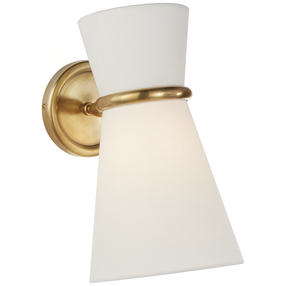 Visual Comfort & Co. Clarkson Small Single Pivoting Sconce