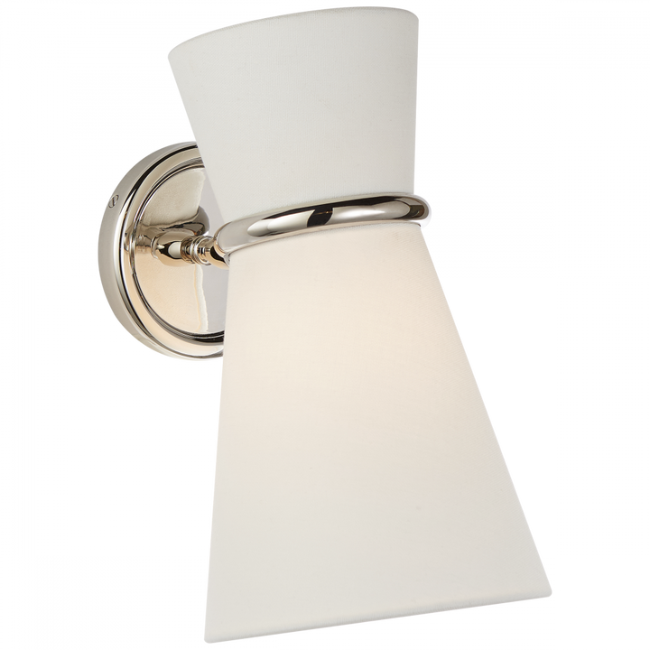 Visual Comfort & Co. Clarkson Small Single Pivoting Sconce Wall Sconces Visual Comfort & Co.   