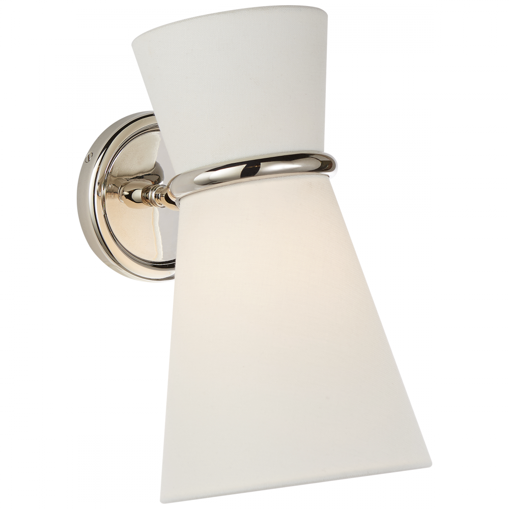 Visual Comfort & Co. Clarkson Small Single Pivoting Sconce Wall Lights Visual Comfort & Co.   