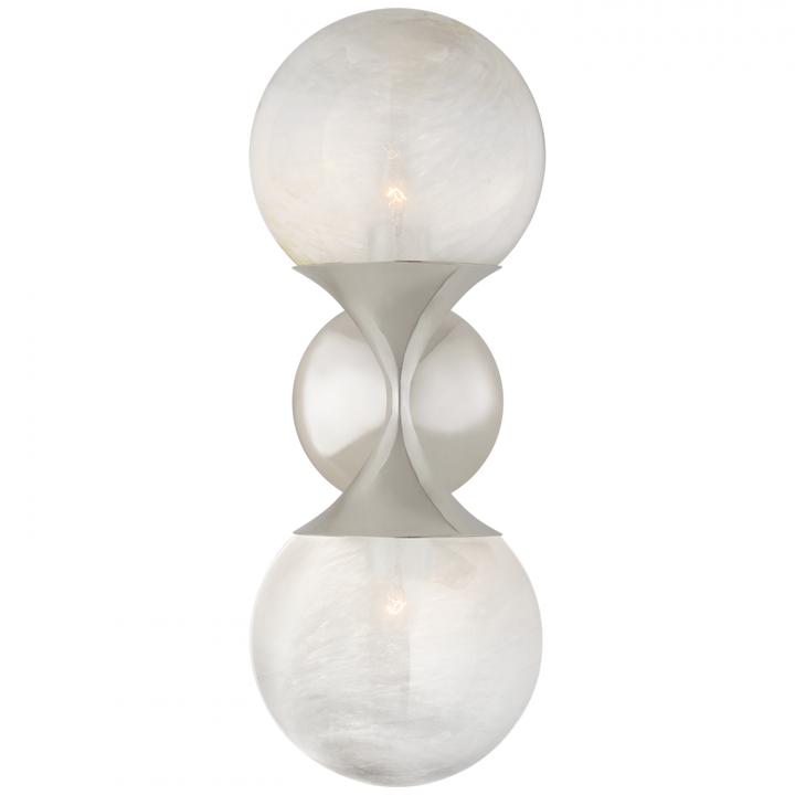 Visual Comfort & Co. Cristol Small Double Sconce Wall Sconces Visual Comfort & Co.   