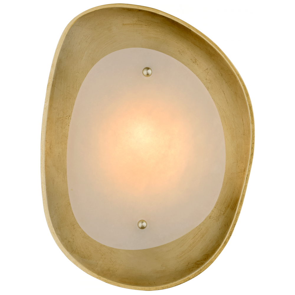 Visual Comfort & Co. Samos Small Sculpted Sconce Wall Sconces Visual Comfort & Co.   