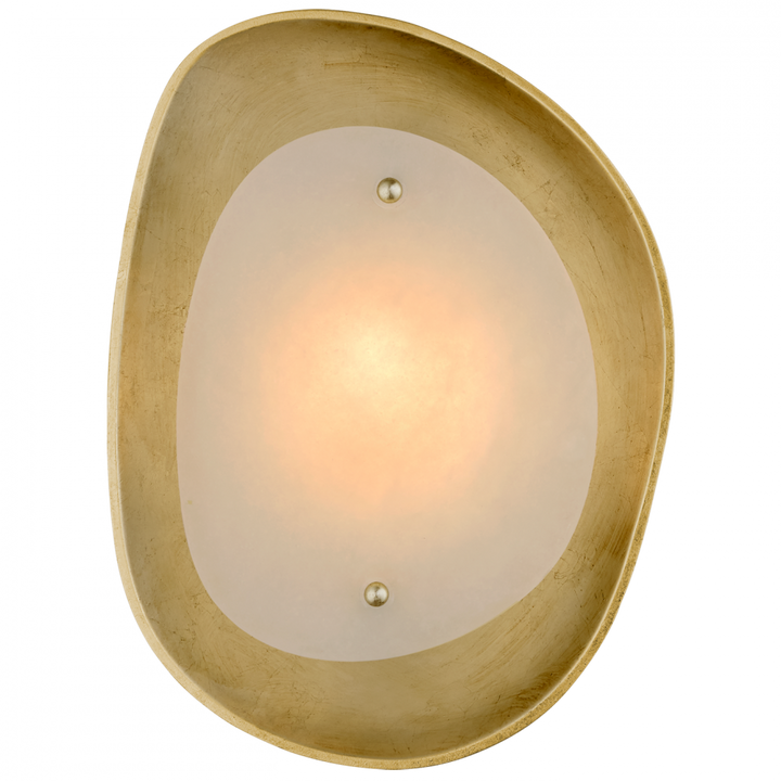 Visual Comfort & Co. Samos Small Sculpted Sconce Wall Sconces Visual Comfort & Co.   