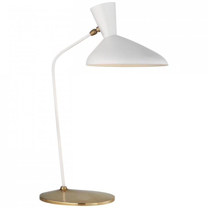 Visual Comfort & Co. Austen Large Offset Table Lamp Table Lamps Visual Comfort & Co.   