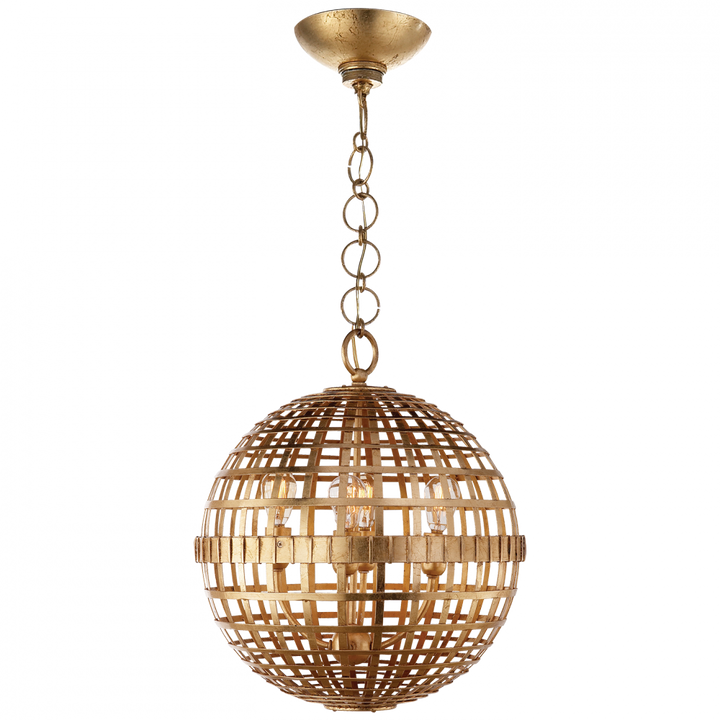 Visual Comfort Mill Small Globe Lantern Pendants Visual Comfort & Co.   