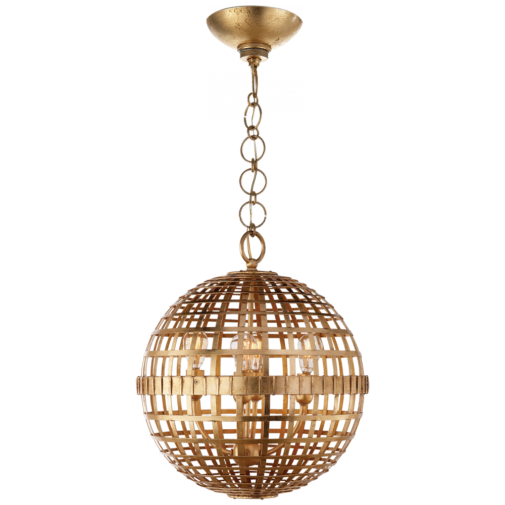 Visual Comfort Mill Small Globe Lantern Pendants Visual Comfort & Co.   