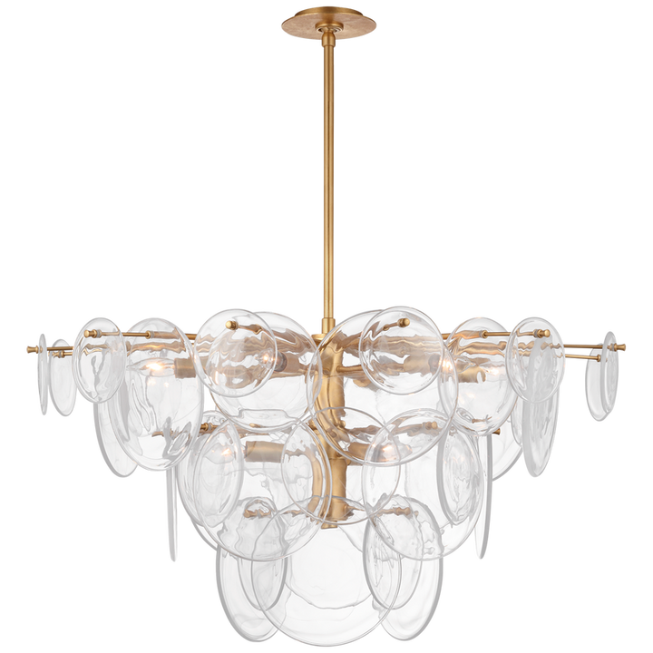 Visual Comfort & Co. Loire Large Chandelier Chandeliers Visual Comfort & Co. Gild  