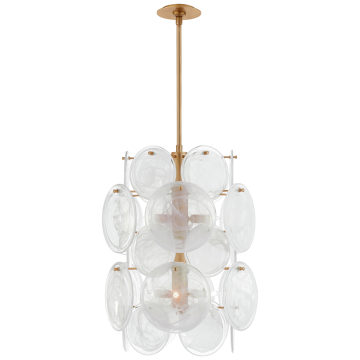 Visual Comfort & Co. Loire Medium Barrel Chandelier Chandeliers Visual Comfort & Co.   