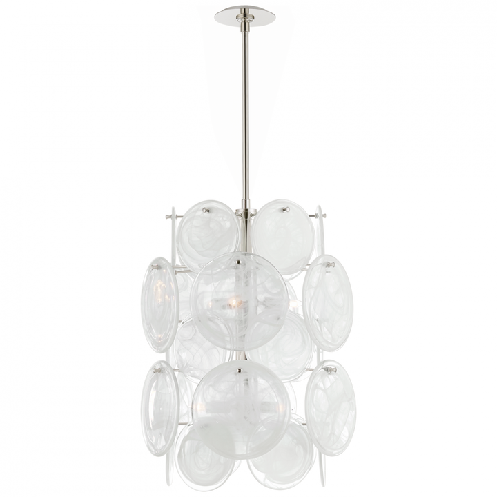 Visual Comfort & Co. Loire Medium Barrel Chandelier Chandeliers Visual Comfort & Co.   