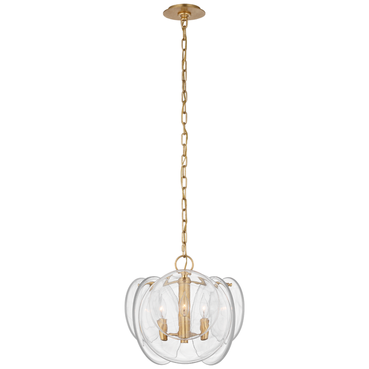 Visual Comfort & Co. Loire Petite Chandelier Chandeliers Visual Comfort & Co. Polished Nickel  