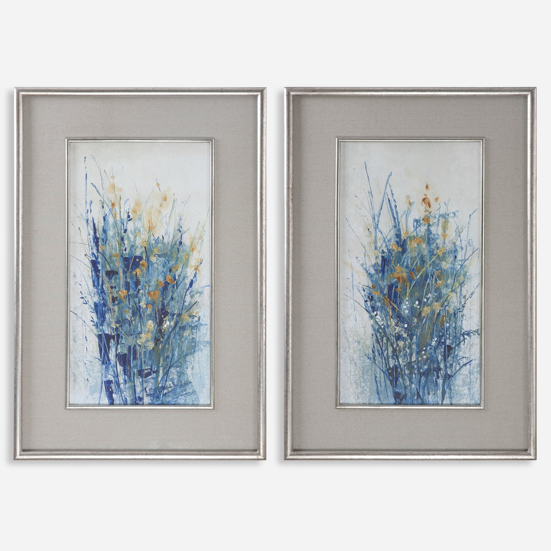 Uttermost Indigo Florals Floral Art