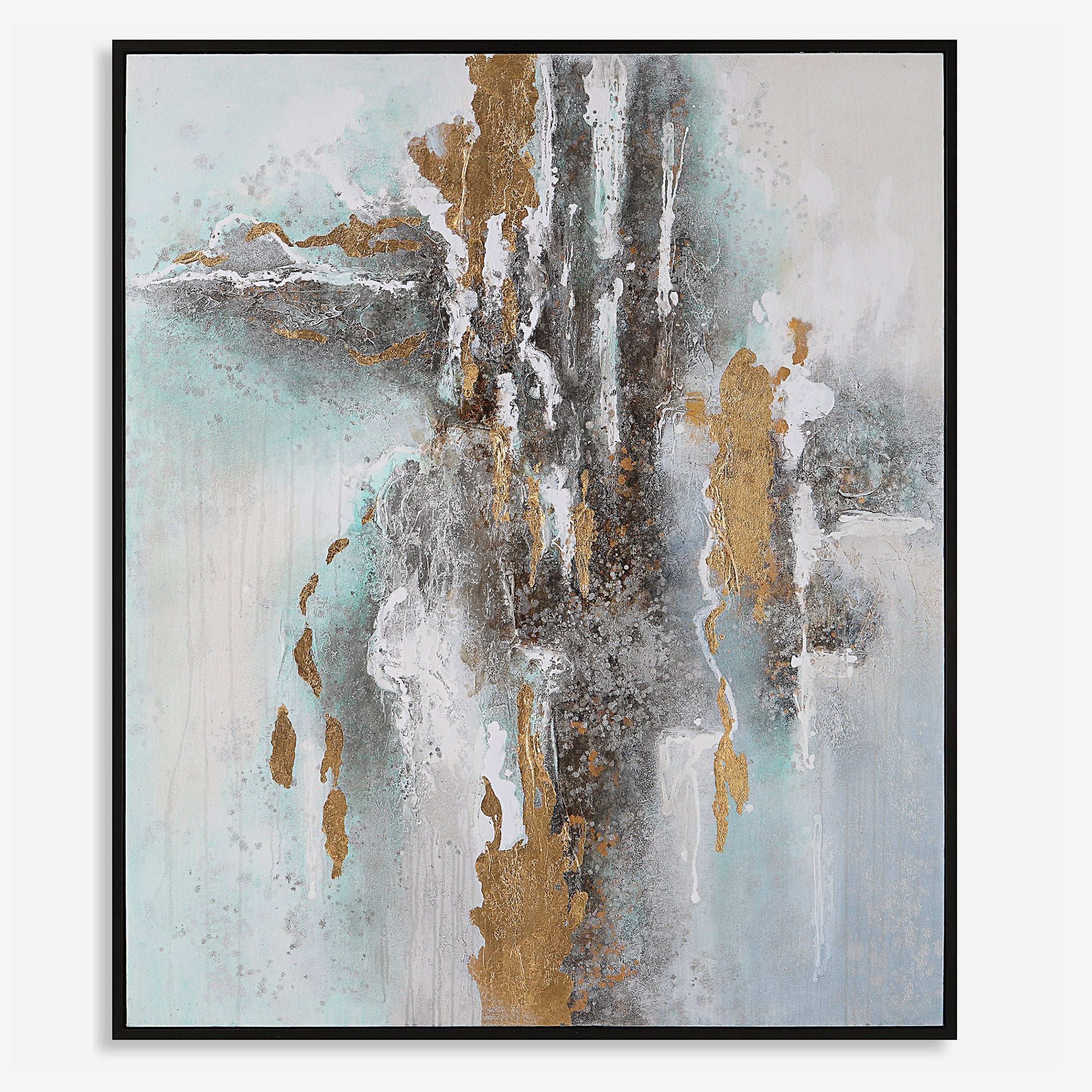 Uttermost Mountain Mist Abstract Art