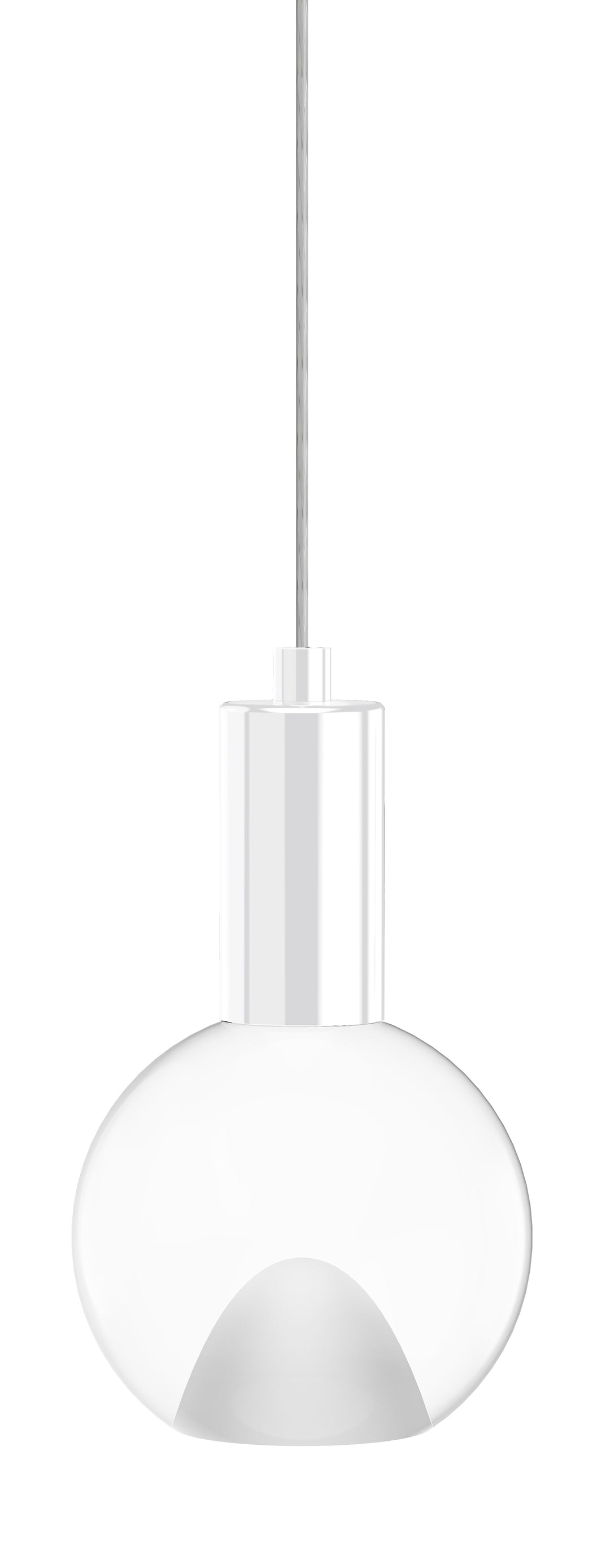 Blackjack Lighting 3" Acrylic Globe Pendant Pendants Blackjack Lighting 3" Clear White Socket