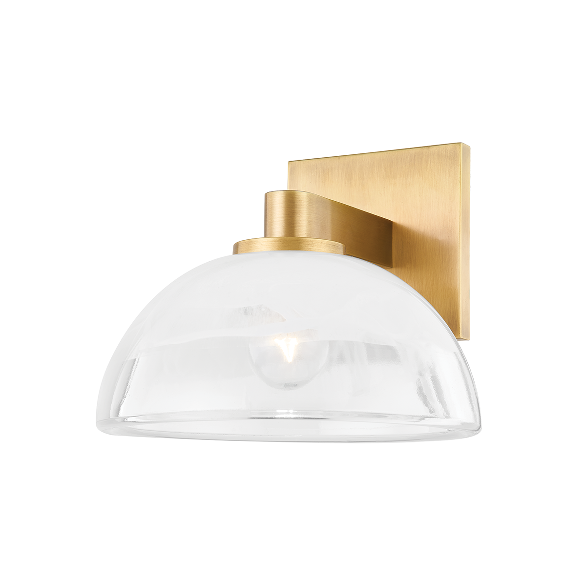 Troy Lighting VALEN Wall Sconce Wall Sconce Troy Lighting PATINA BRASS 8.5x8.5x7.25 